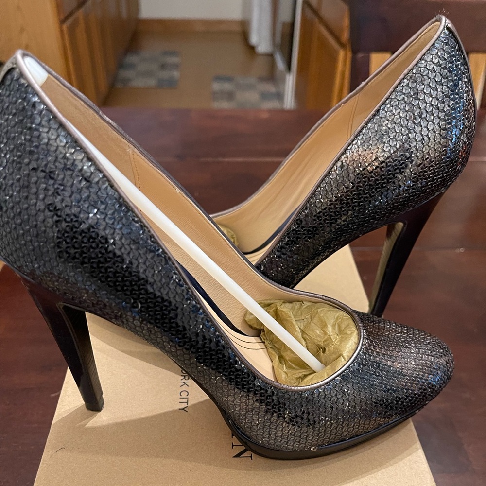 Cole Haan sequins heels!